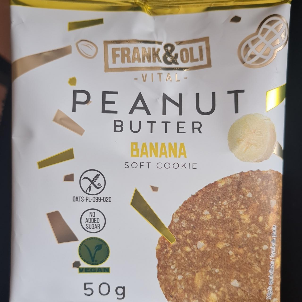 Fotografie - Peanut Butter Banana Soft Cookie Frank&Oli