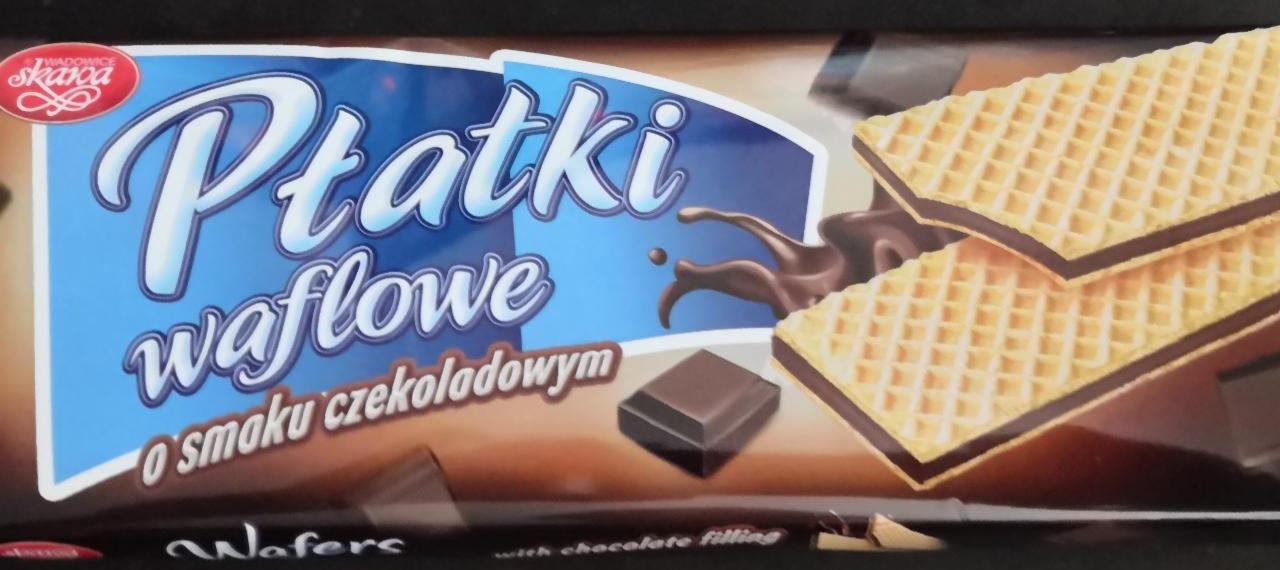 Fotografie - Płatki waflowe o smaku czekoladowym Wadowice Skawa