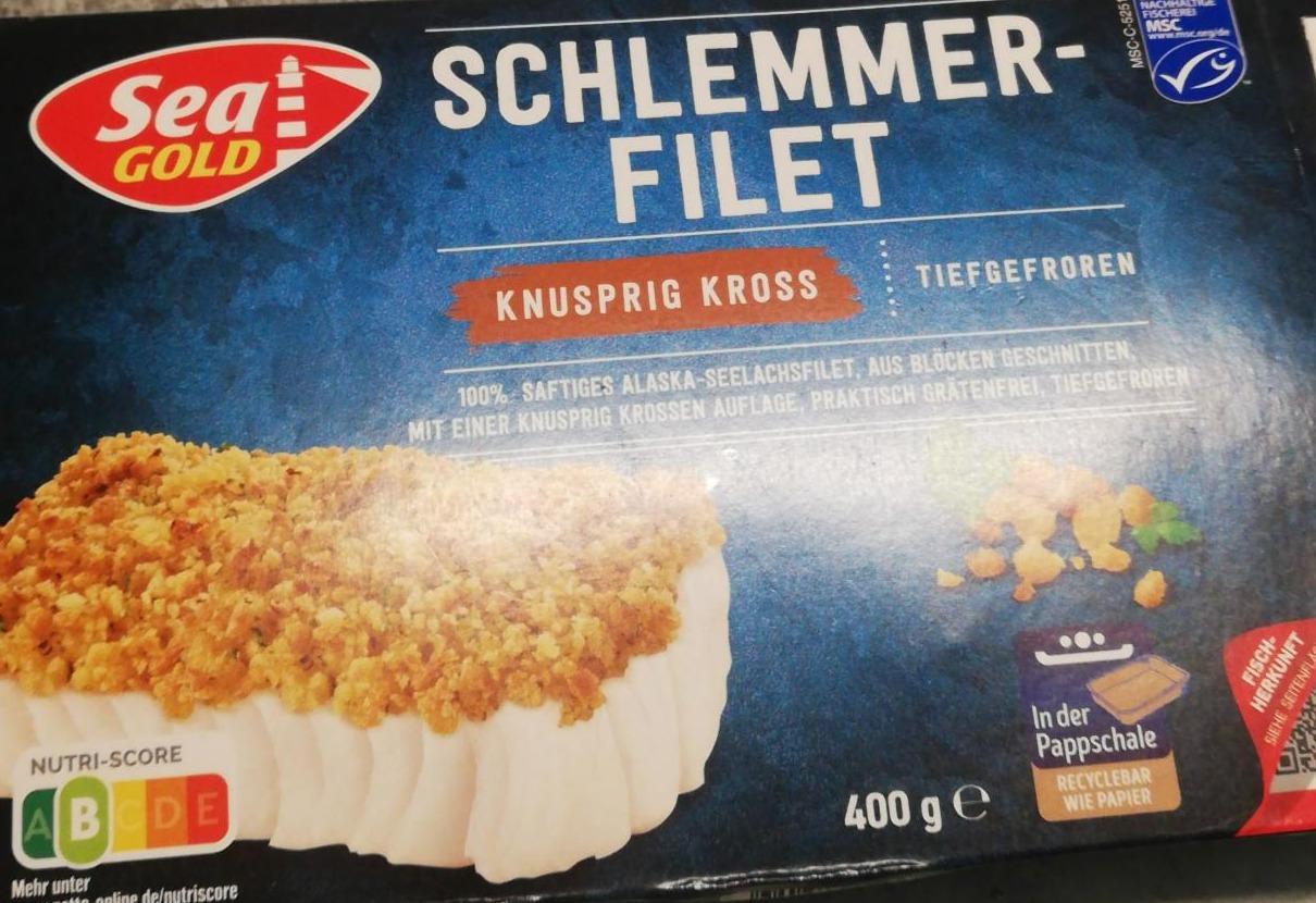 Fotografie - Schlemmer Filet knusprig kross Sea Gold