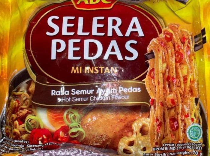 Fotografie - Selera Pedas Mi Instan Hot Semur Chicken Flavour