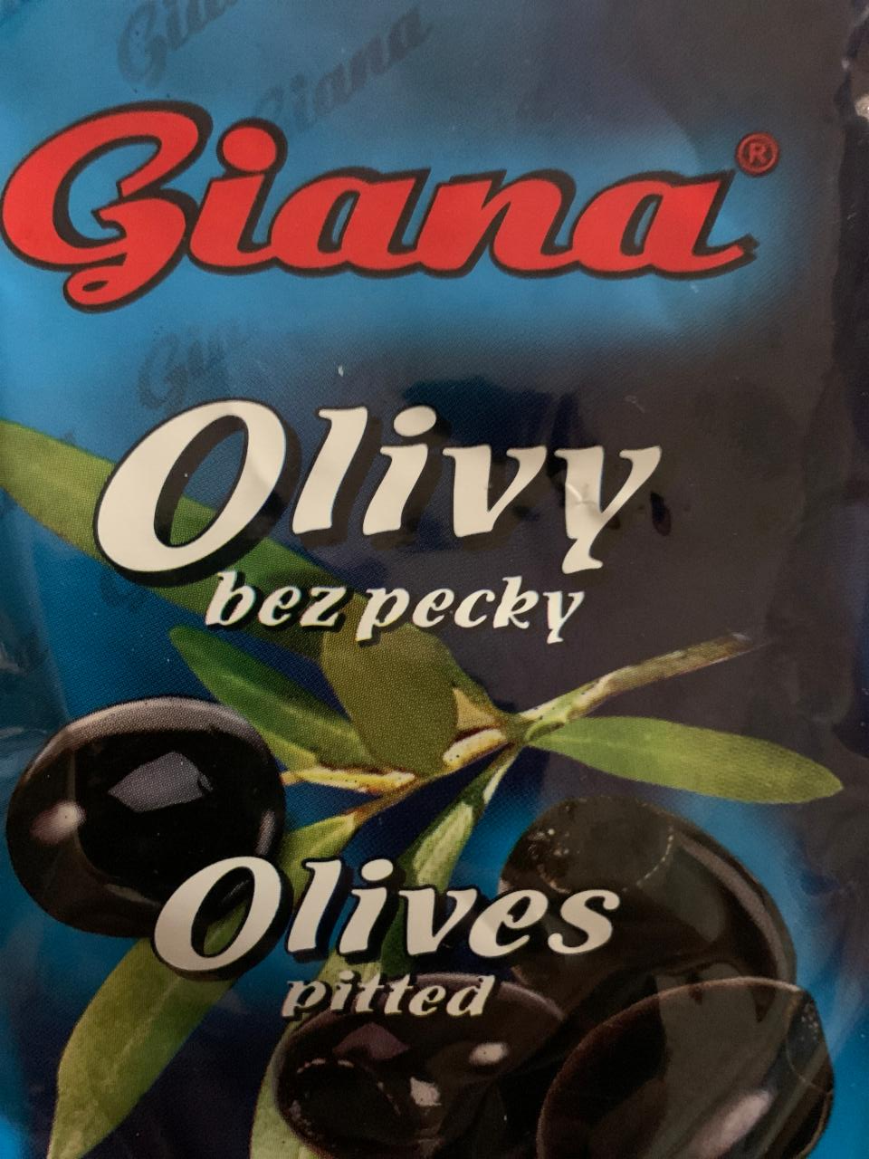 Fotografie - olivy černé bez pecky Giana