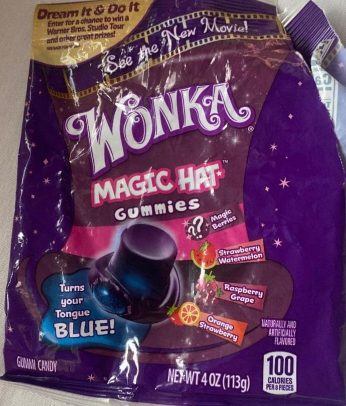 Fotografie - Magic Hat Gummies Wonka