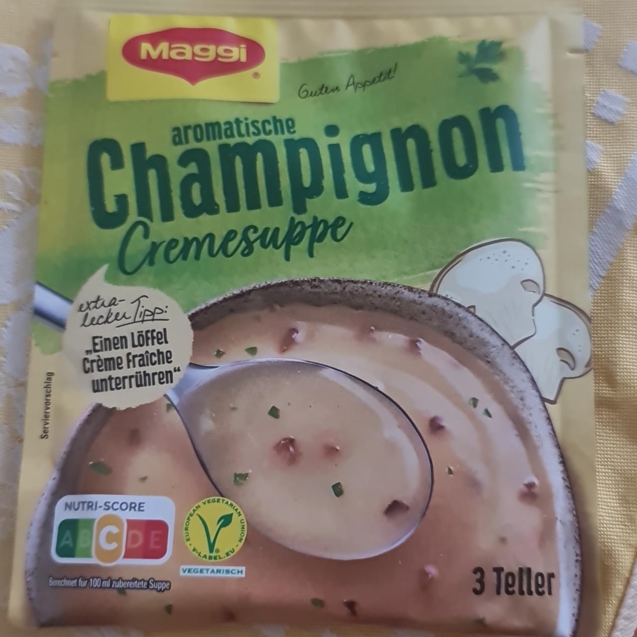 Fotografie - Aromatische Champignon Cremesuppe Maggi
