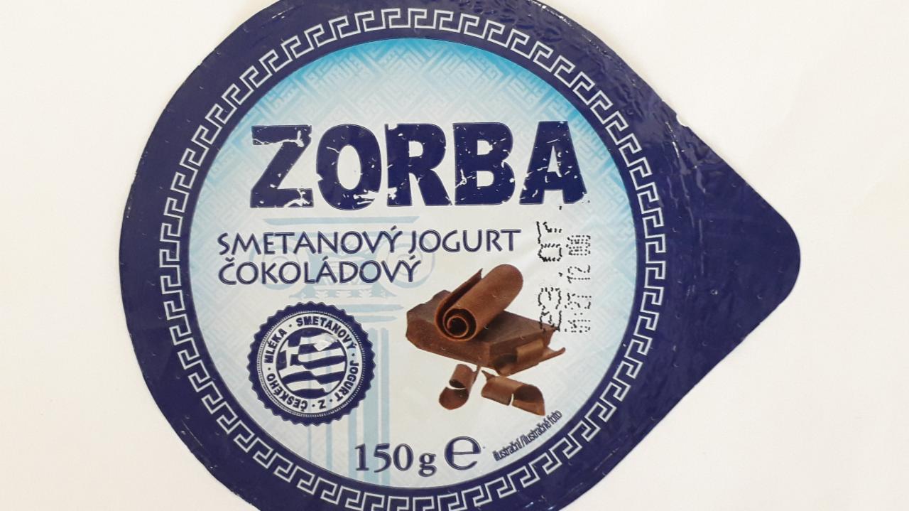 Fotografie - Zorba smetanový jogurt čokoládový