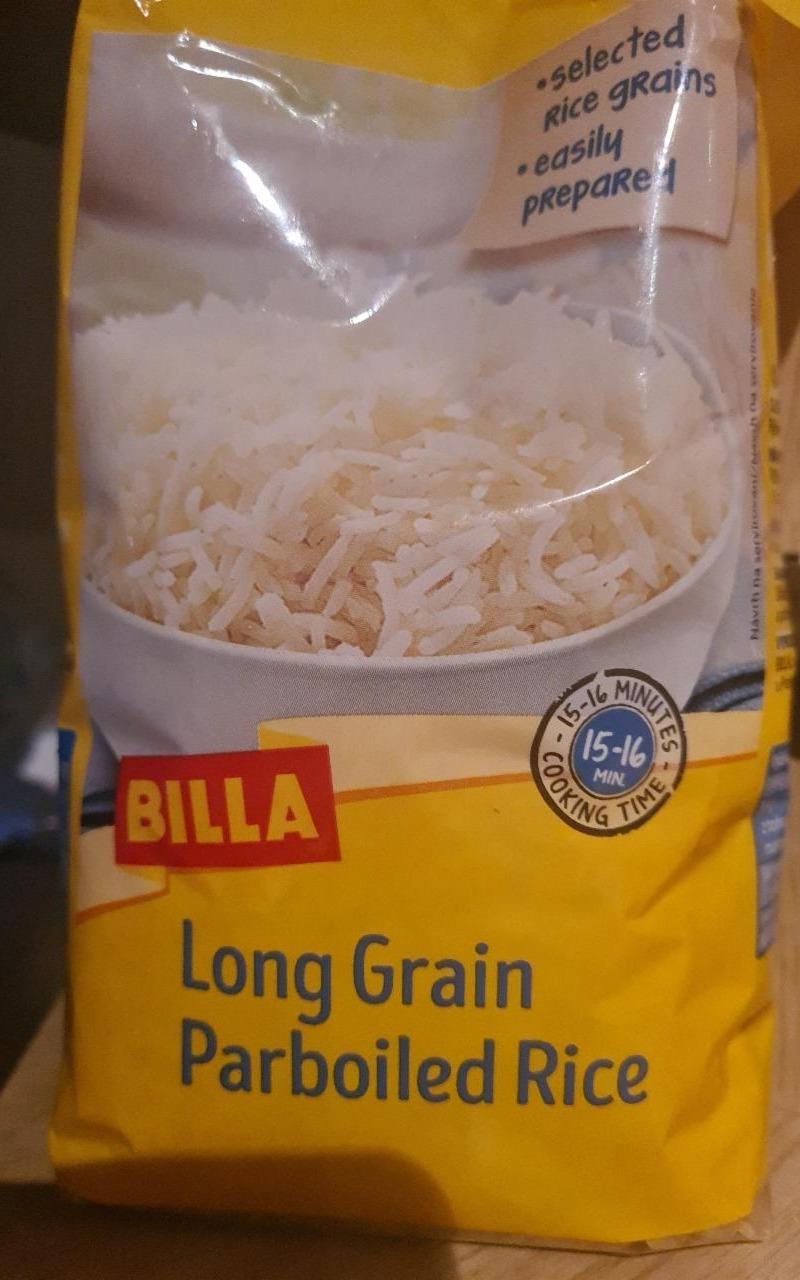 Fotografie - Long grain parboiled rice Billa