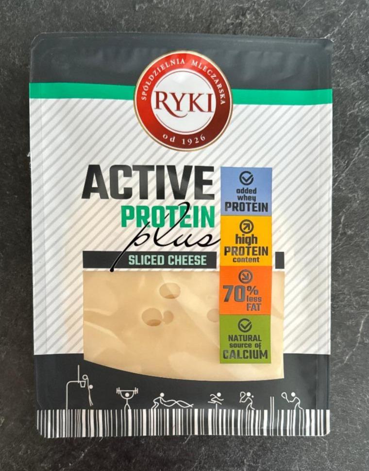 Fotografie - Active protein plus sliced cheese Ryki