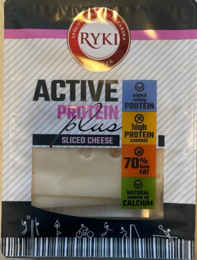 Fotografie - Active protein plus sliced cheese Ryki