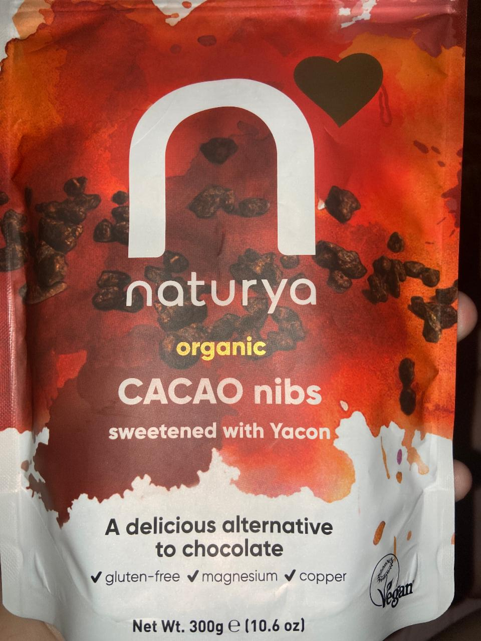 Fotografie - Organic cacao nibs Naturya