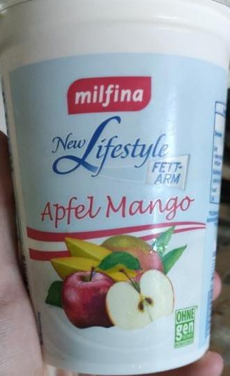 Fotografie - New Lifestyle Apfel Mango Joghurt Milfina