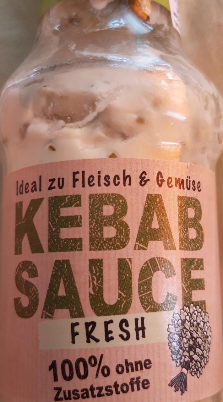 Fotografie - Kebab Sauce Fresh krémová jogurtová omáčka s nádechem citrónu a čerstvých bylin Green Kebab