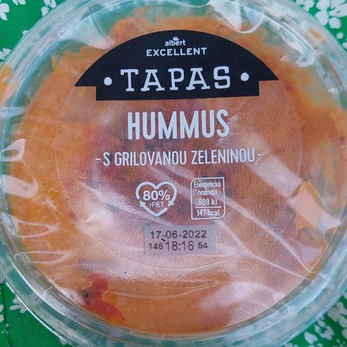 Fotografie - Tapas Hummus s grilovanou zeleninou Albert Excellent