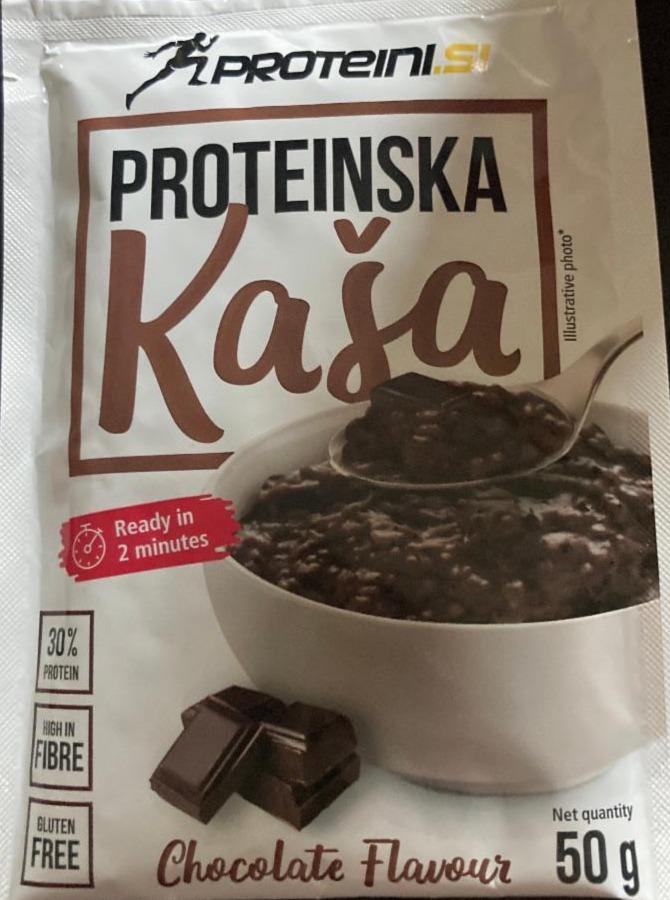 Fotografie - proteinska kaša chocolate flavour proteini.si
