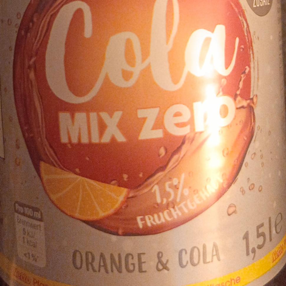Fotografie - Cola mix zero Orange & Cola StarDrink