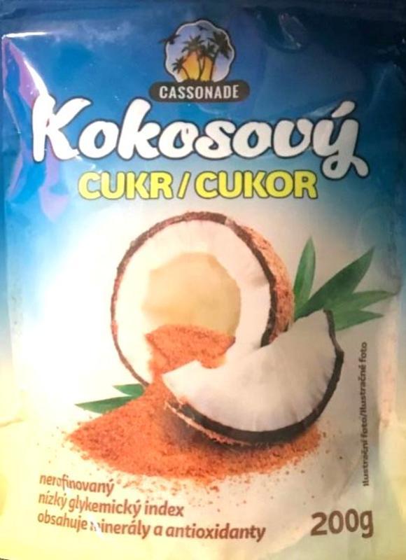 Fotografie - Kokosový cukr nerafinovaný Cassonade