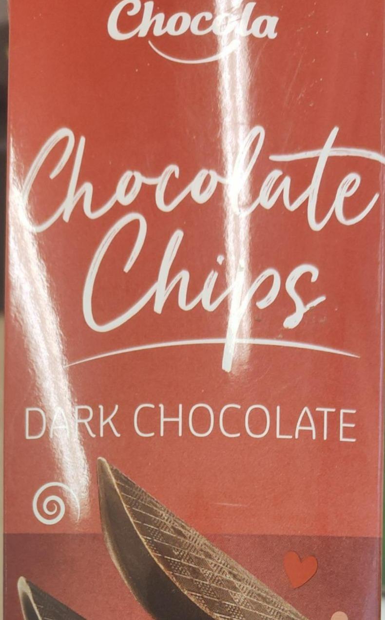 Fotografie - Chocolate Chips Dark Chocolate Chocola