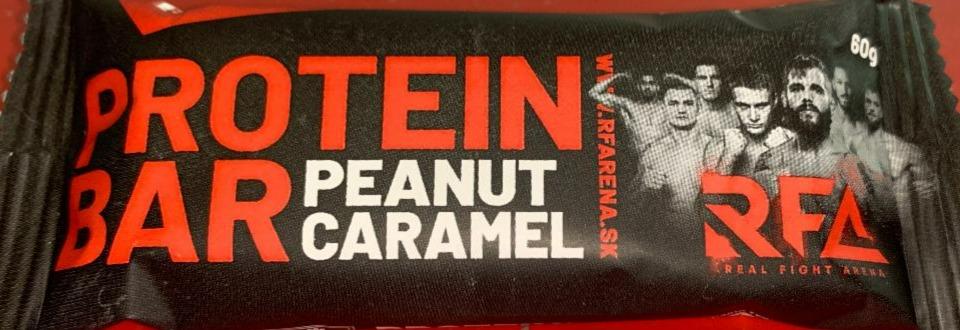 Fotografie - rfa protein bar peanut caramel (365 fit & co)
