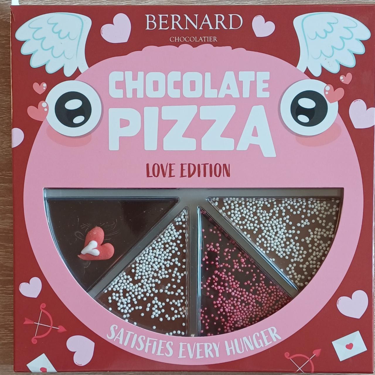 Fotografie - čokoladová pizza love Bernard Chocolatier