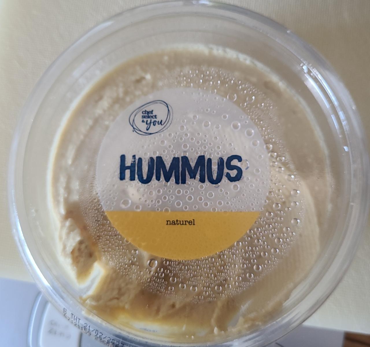 Fotografie - Hummus naturel Chef select & you