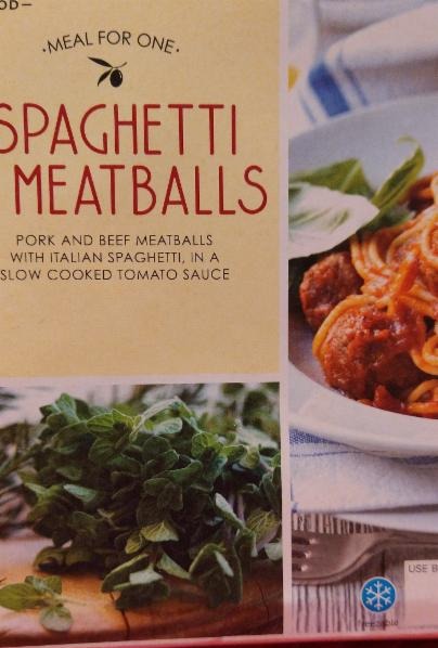 Fotografie - Spaghetti & meatballs Marks & Spencer