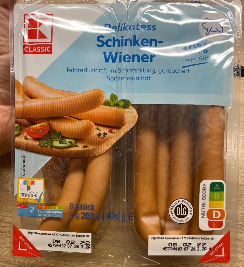Fotografie - Delikatess Schinken Wiener K-Classic