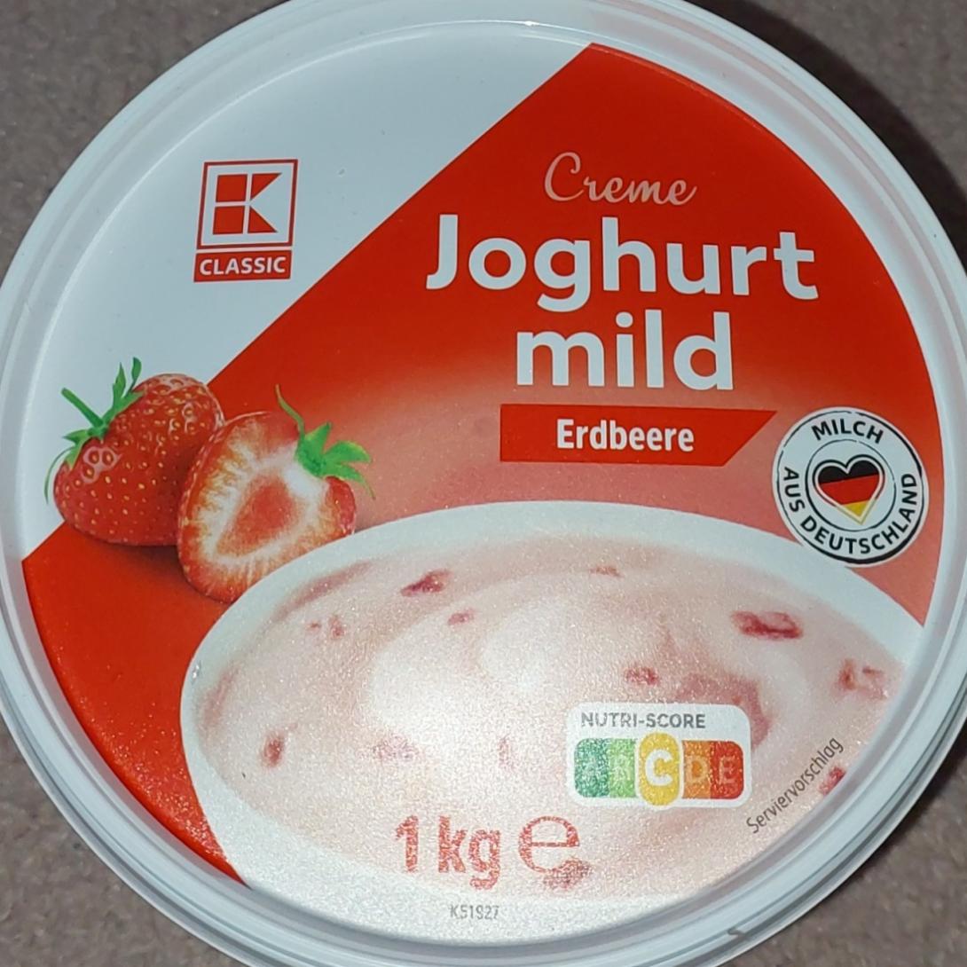 Fotografie - Creme Joghurt mild Erdbeere K-Classic