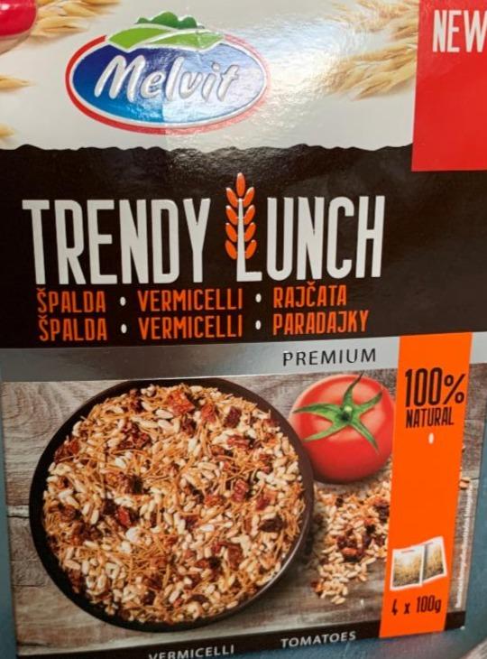Fotografie - Trendy lunch špalda-vermicelli-rajčata Melvit