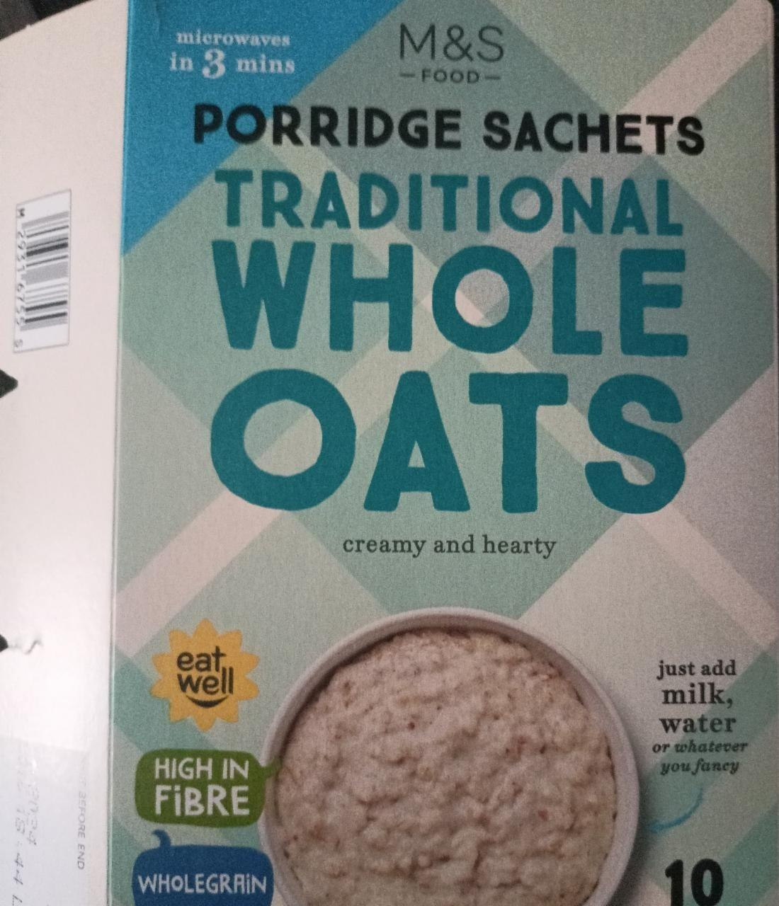 Fotografie - Traditional Whole Oats M&S Food