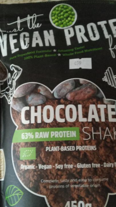 Fotografie - Protein shake 63% RAW čokoláda