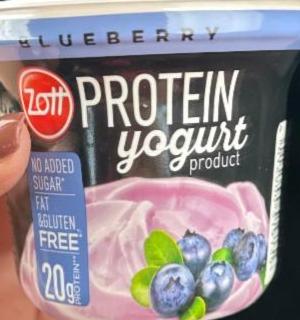 Fotografie - Protein yogurt zott borůvka