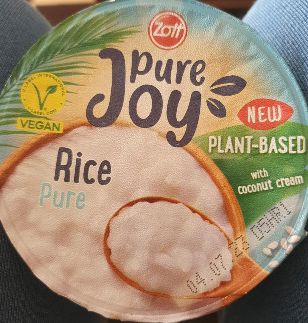 Fotografie - Pure Joy RIce Pure with coconut cream Zott