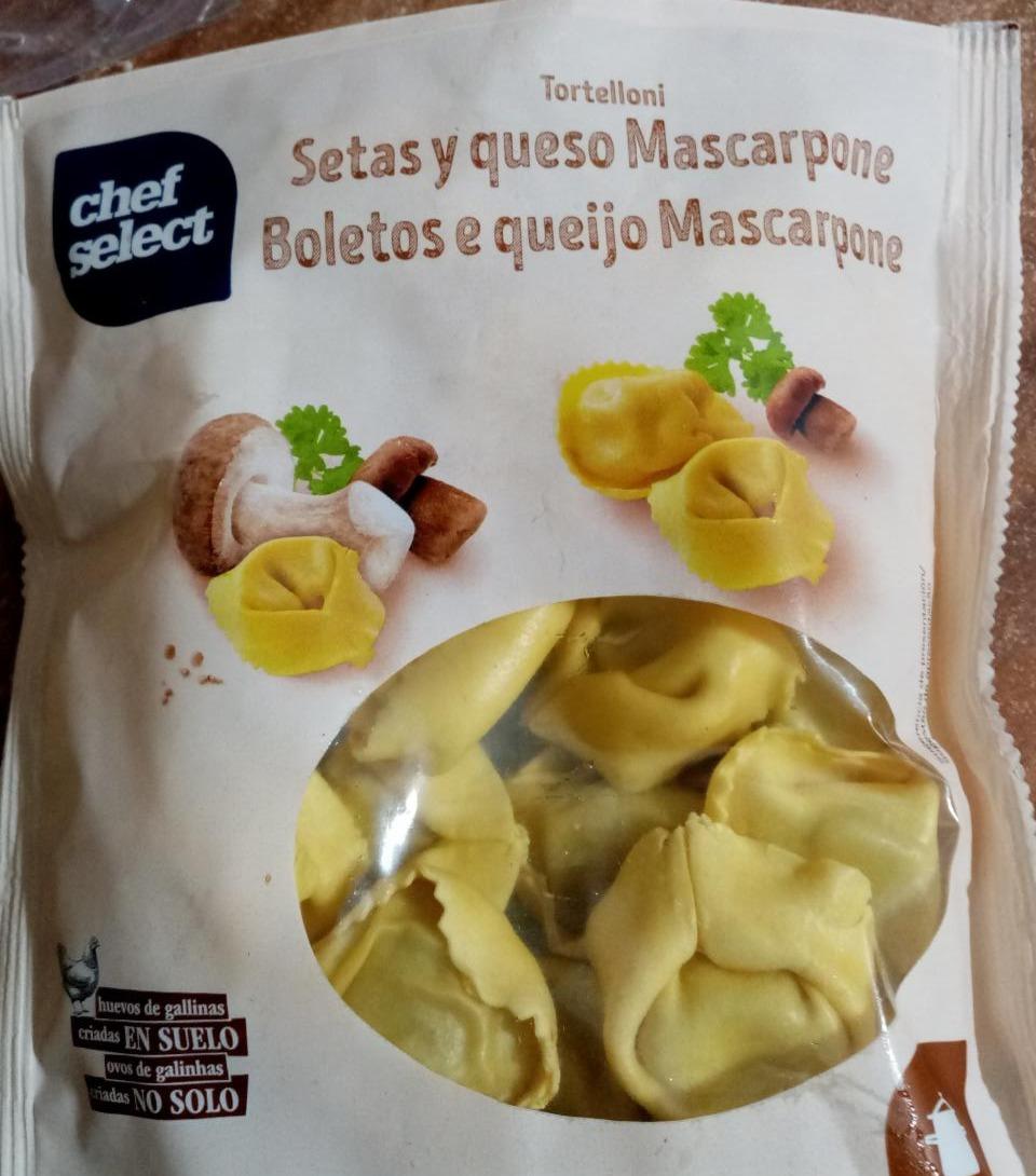 Fotografie - Tortelloni Setas y queso Mascarpone Chef Select