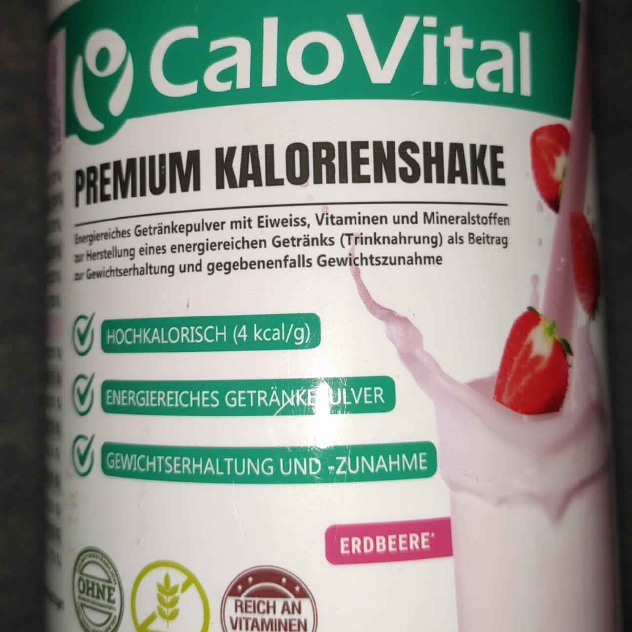 Fotografie - Premium Kalorienshake Erdbeere CaloVital