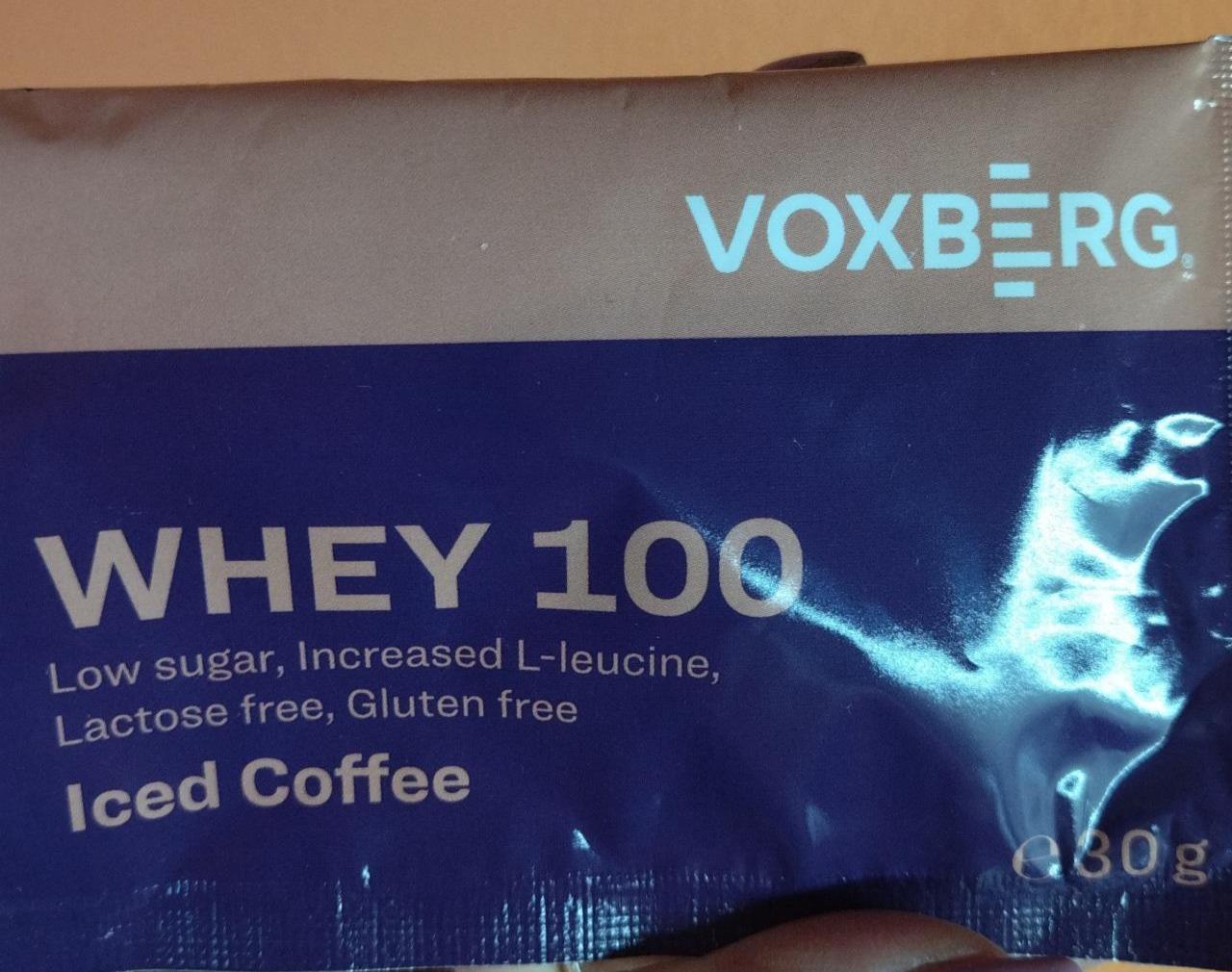 Fotografie - Whey 100 Iced Coffee Voxberg