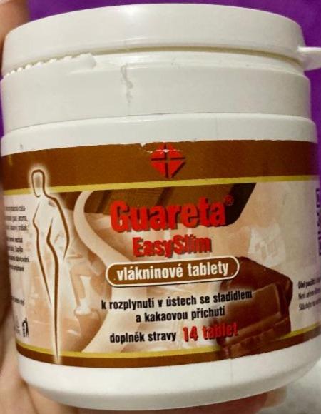 Fotografie - EasySlim vlákninové tablety s příchutí kakaa Guareta