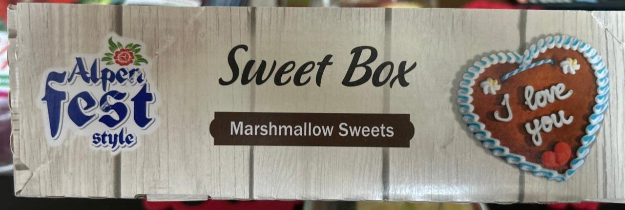 Fotografie - Sweet Box Marshmallow Alpen fest style