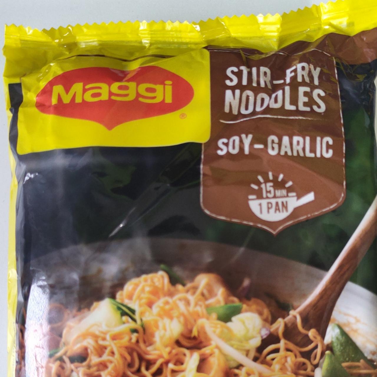 Fotografie - Stir-fry noodles soy garlic Maggi