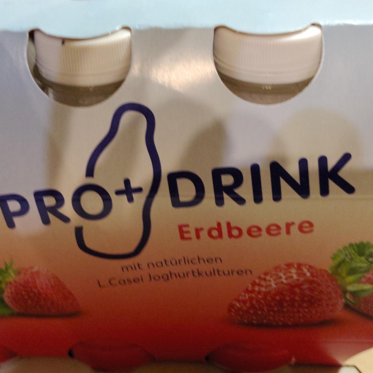 Fotografie - pro+drink jogurtový nápoj jahody Kaufland