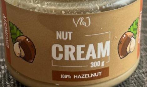 Fotografie - Nut cream 100% Hazelnut crunchy V&J