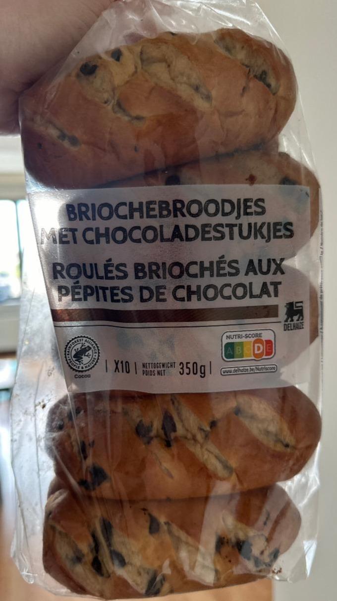 Fotografie - Briochebroodjes met Chocoladestukjes Delhaize