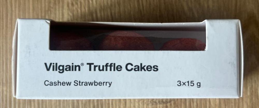 Fotografie - Truffle Cakes Cashew Strawberry Vilgain