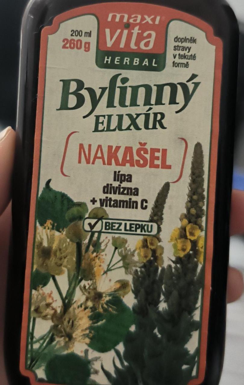 Fotografie - Herbal Bylinný elixír NaKašel MaxiVita