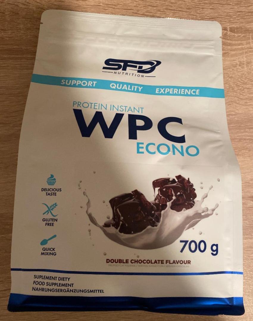 Fotografie - Protein Instant WPC econo Double chocolate flavour SFD Nutrition