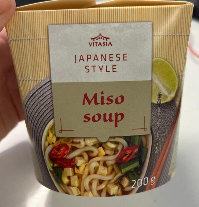 Fotografie - Japanese style Miso soup Vitasia