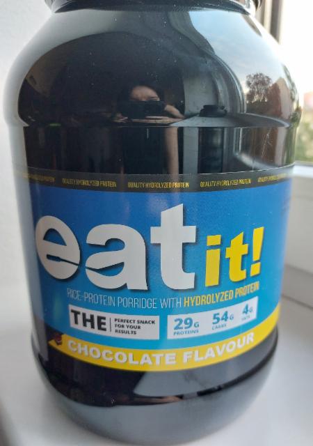 Fotografie - Eat it! rice-protein porridge with hydrolyzed protein chocolate flavour Titanus