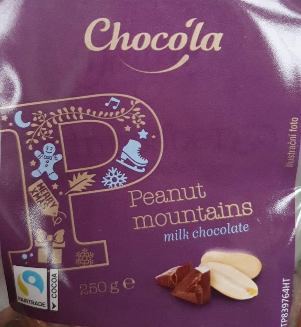 Fotografie - Peanut mountains milk chocolate Chocóla
