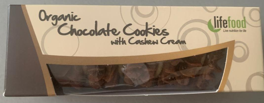 Fotografie - Organic Chocolate Cookies with Cashew Cream
