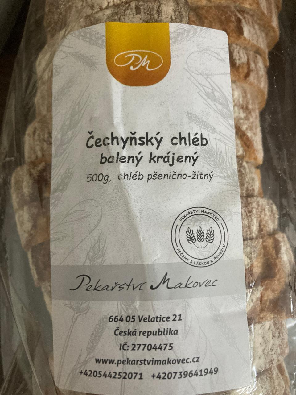Fotografie - Čechyňský chléb Pekařství Makovec