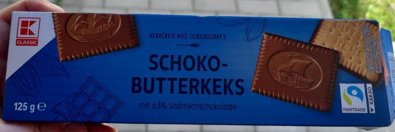 Fotografie - Schoko-Butterkeks mit 63% Vollmilchschokolade K-Classic