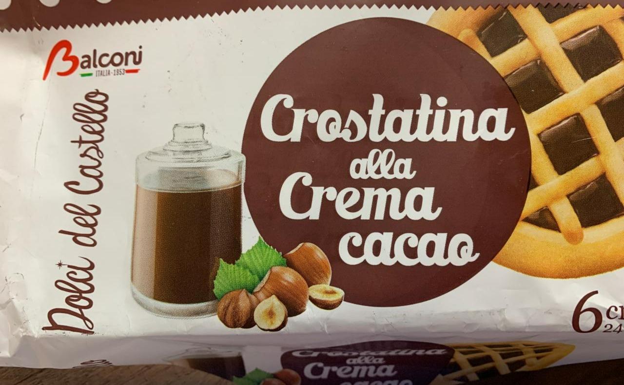 Fotografie - Crostatina alla crema cacao Balconi