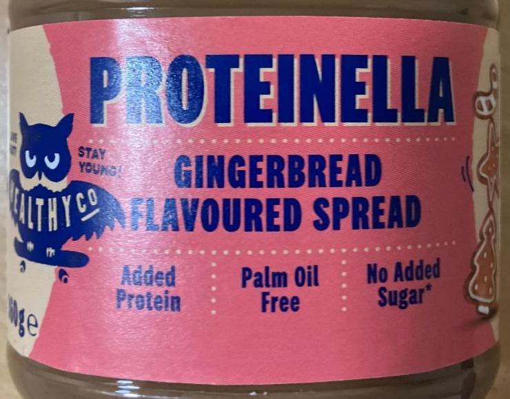 Fotografie - Proteinella Gingerbread flavoured spread HealthyCo